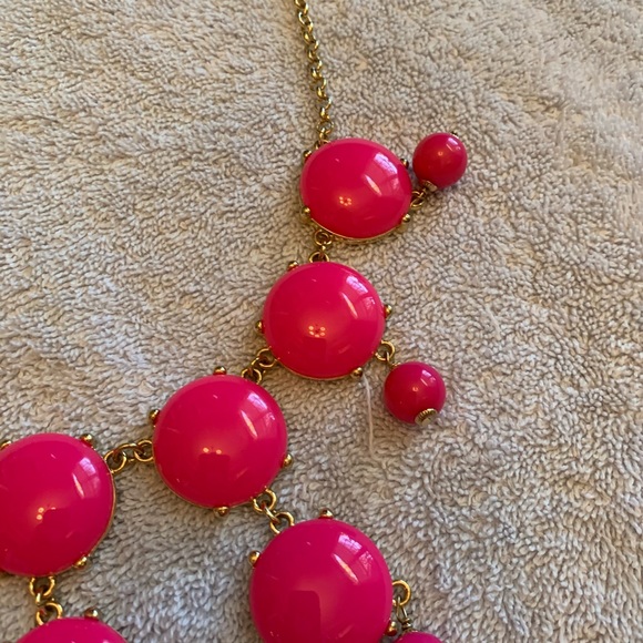 J. Crew pink Bauble Necklace - Picture 2 of 3